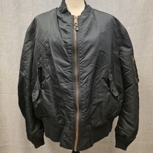 Vintage Alpha Industries MA-1 Reversible Flyers Man Intermediate Bomber Jacket